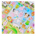 Small Animal 3d Puffy Sticker,Puffy Sticker For Kids Scrapbook